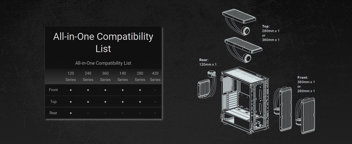 Thermaltake H570 TG Computer Case